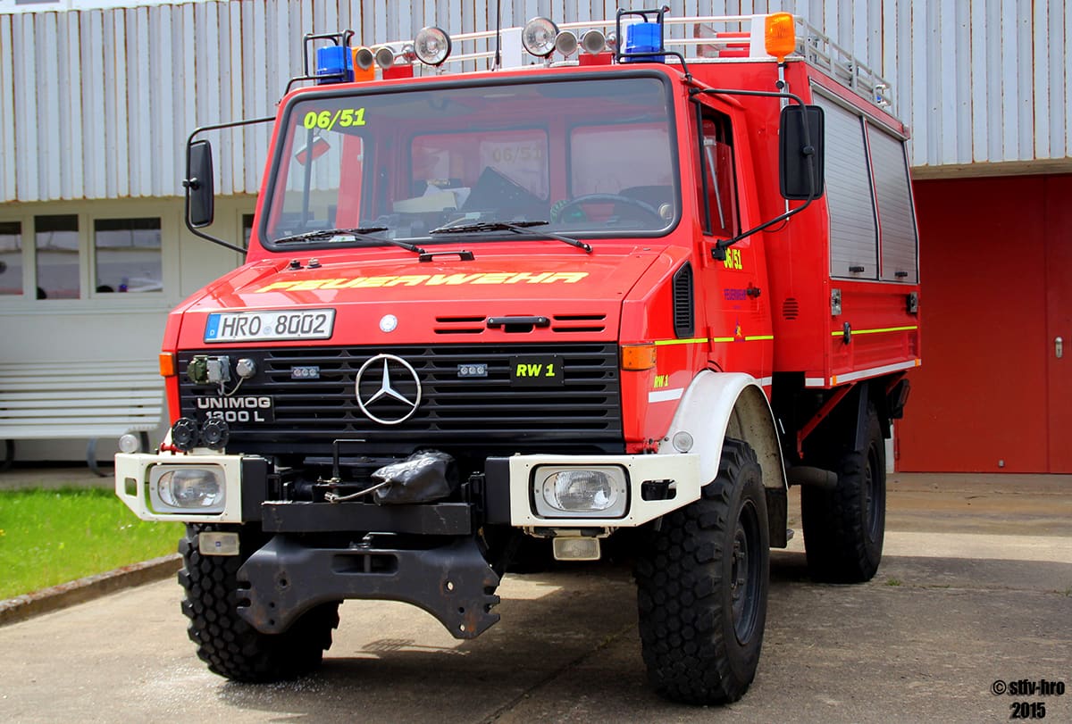 Rüstwagen RW 1 der Freiwilligen Feuerwehr Stadt-Mitte