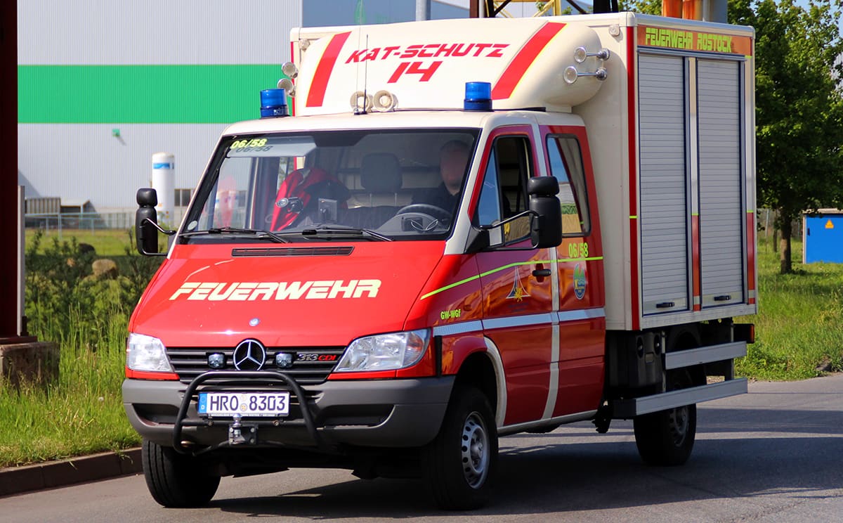 Gerätewagen Wassergefahren der Freiwilligen Feuerwehr Stadt-Mitte
